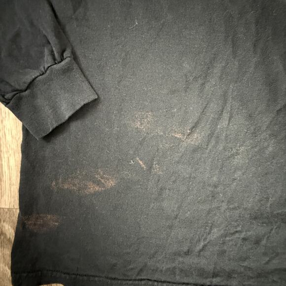 US Army Sapper Engineers Diamondbacks Skull Snake Graphic LS Tee Black M Gildan - Picture 5 of 8